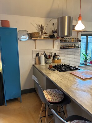 Private kitchen - Cool city residential house. Near the best restaurants and cafés.  Pet friendly. (Dublin)