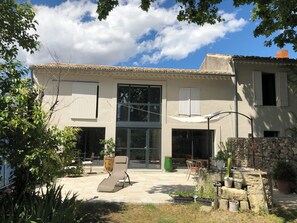 Exterior - Design character villa sleeps 4 (Sainte-Cécile-les-Vignes)