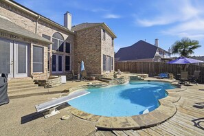 Pool - NEW! Brittany House: Pool,  Arcade, Movie Theater (Rowlett)