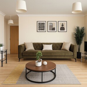 Living area - Modern 2-bed Apartment Near Wembley Stadium (Wembley)