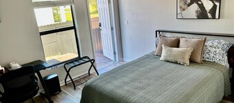 Private Serene Studio Getaway with Private Patio .