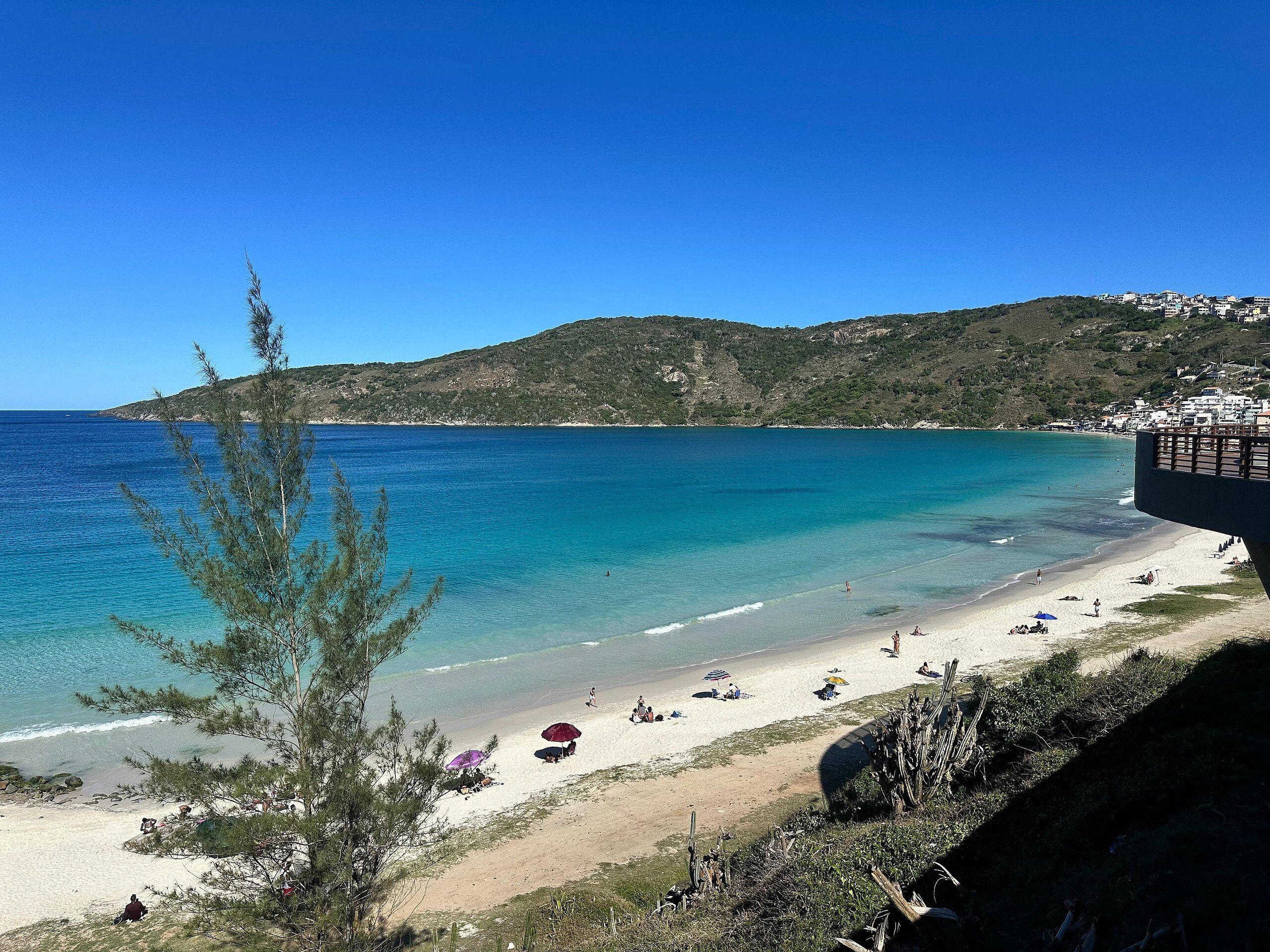 Beach nearby, white sand