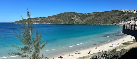 Beach nearby, white sand