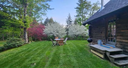 Peaceful Log Cabin in the Woods