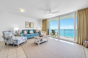 TV, DVD player - 🌴Gulf Front with Amazing Views | Awesome Amenities | Emerald Beach 1928🌴 (Panama City Beach)