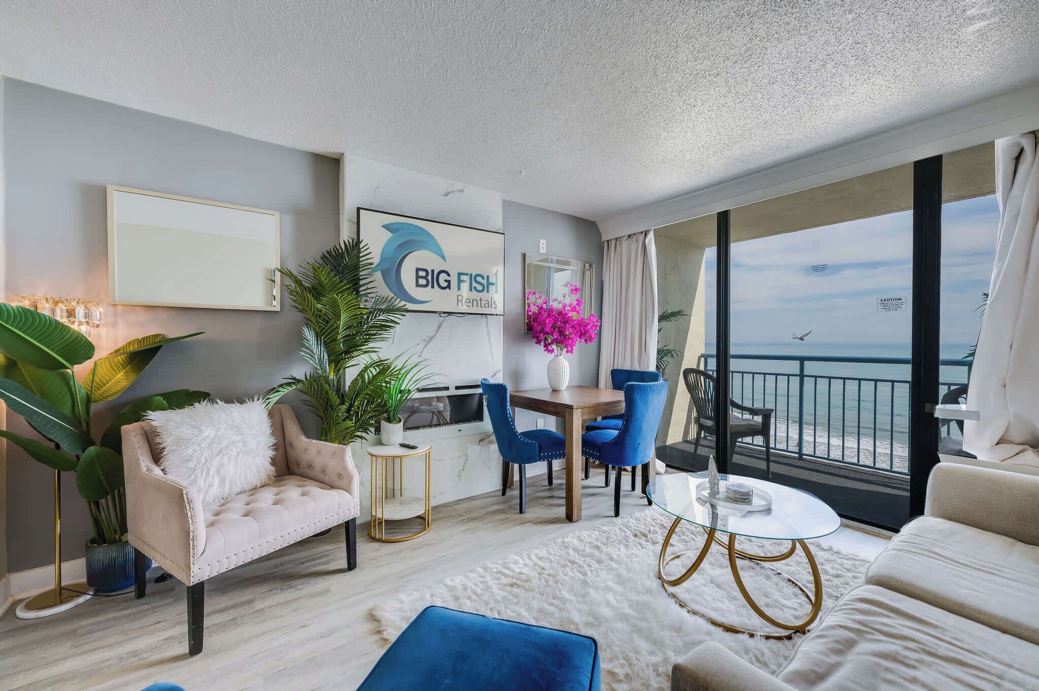 Fernseher, Kamin, Arbeitsbereiche