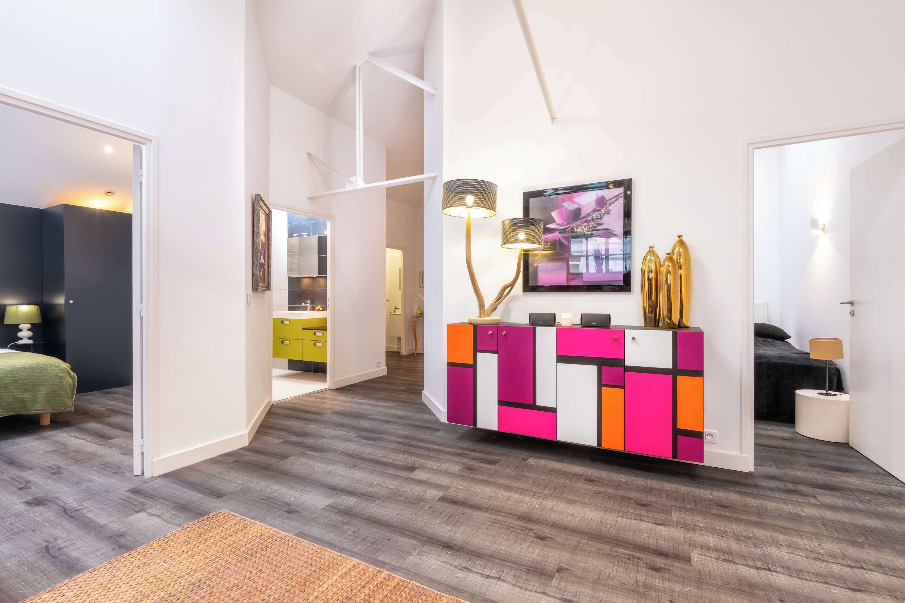 2 chambres, bureau, fer et planche à repasser, Wi-Fi