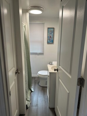 Towels, soap, toilet paper