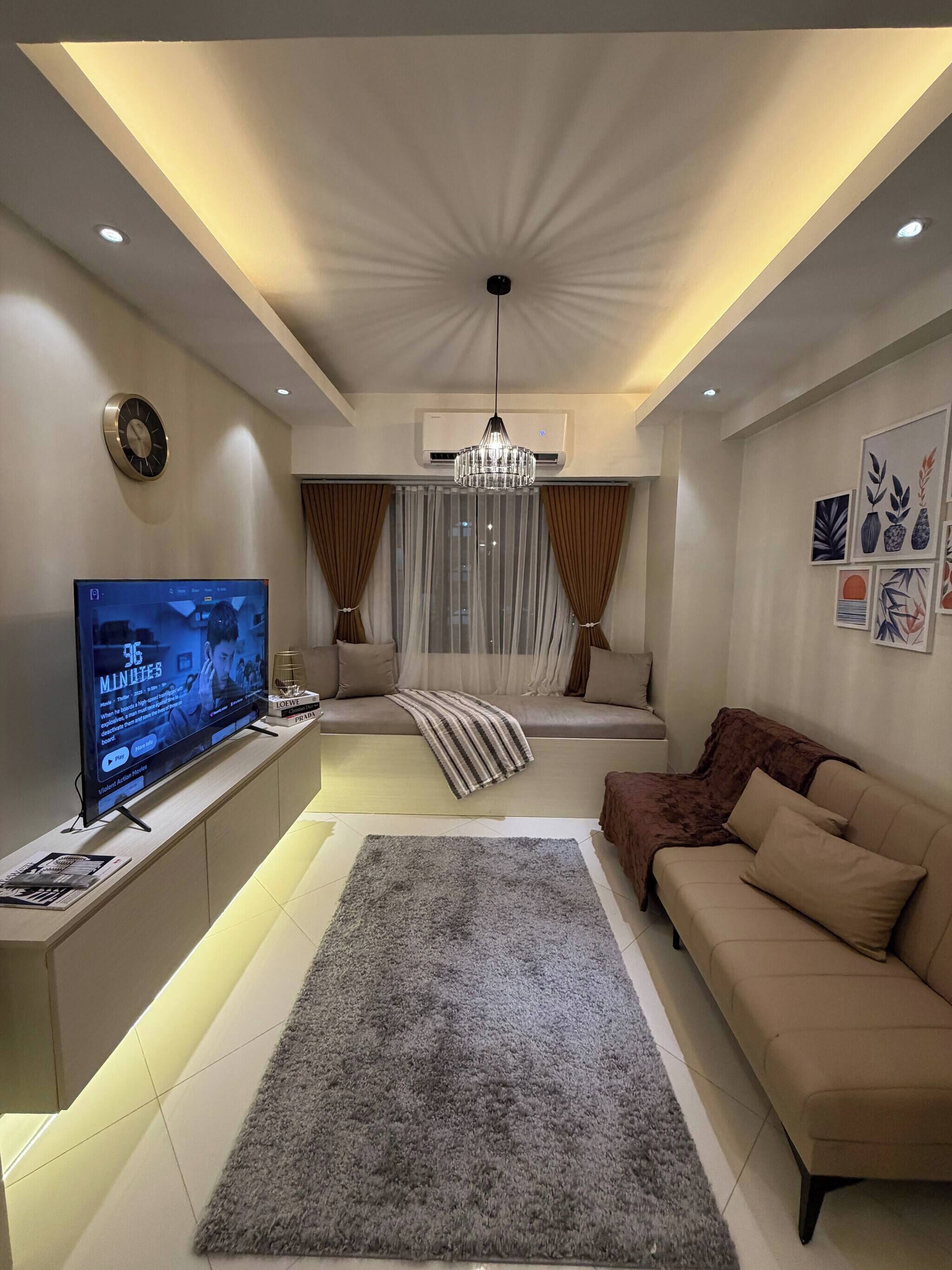 Apartment, 1 Bedroom, Accessible, City View | Living room