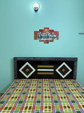 Appartement, balcon, vue sur la montagne