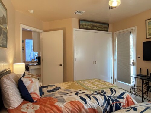 Two Bedroom Turquoise Casita is on the high desert towards the Organ mountains.