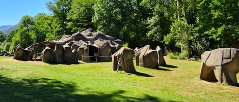 Overnattingsstedets uteområder