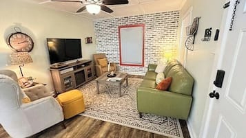 Smart TV, books, music library