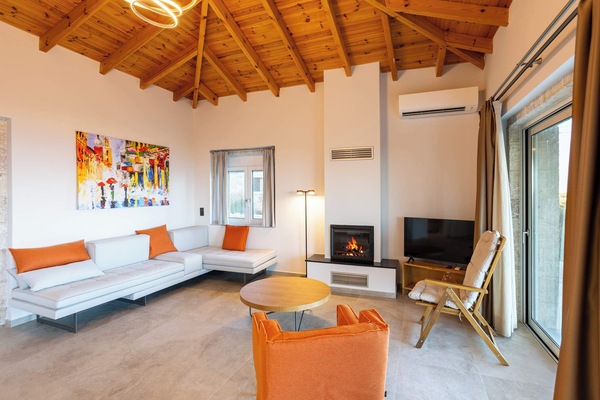 Comfortable lounge area with natural flow