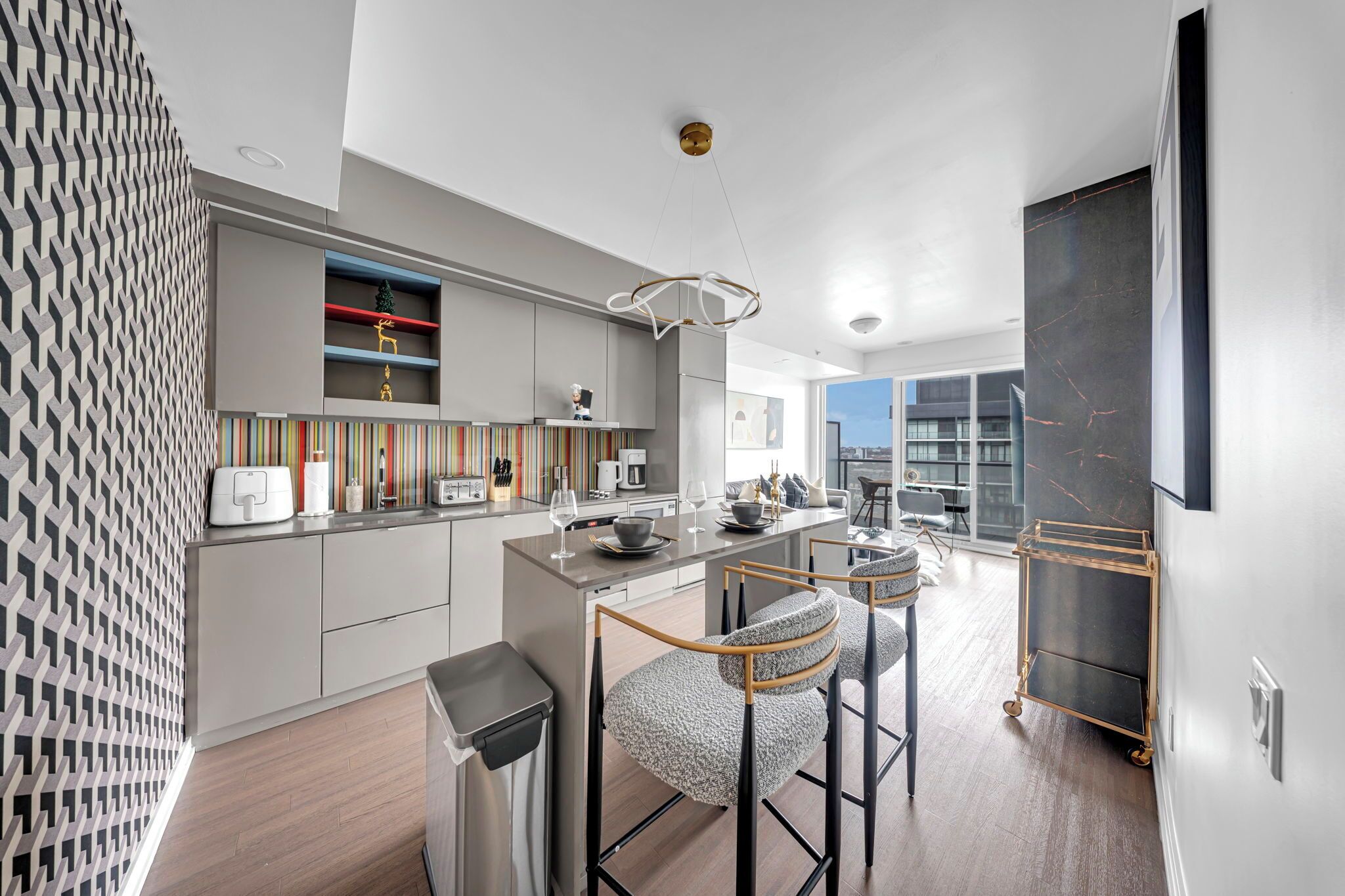 Suite Confort, vue sur la ville