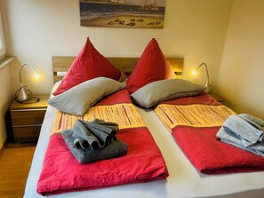 2 Schlafzimmer, WLAN, Bettwäsche