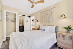 1 makuuhuone, silitysrauta/-lauta, Wi-Fi, vuodevaatteet