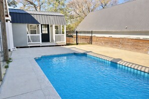 Unclassified image, 2 of 15, button - Sunny Bungalow Retreat w/Pool + 6 Person Golf Cart Included (Emerald Isle)