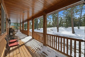 Terrace/patio - Willis Woods Cabin w/ Arcades and Fire Pit (Duck Creek Village)