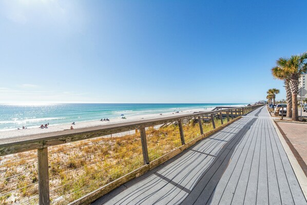 Beach nearby