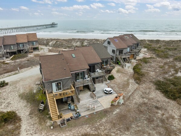 Exterior - Beach, Ocean & Sound Views | Villa de Mer (North Topsail Beach)