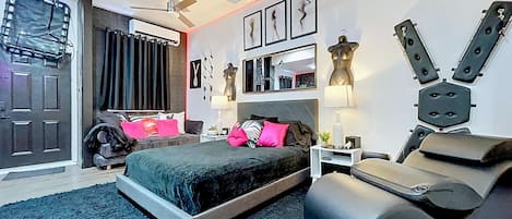 1 室のベッドルーム、WiFi、ベッドシーツ