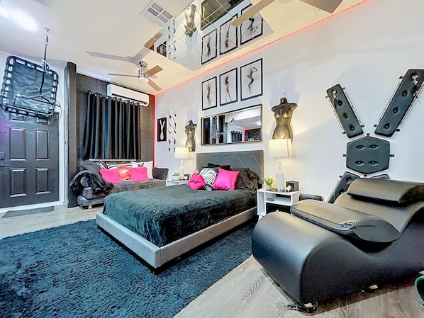 1 habitación, wifi y ropa de cama