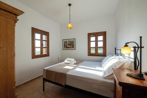 2 室のベッドルーム、WiFi、ベッドシーツ