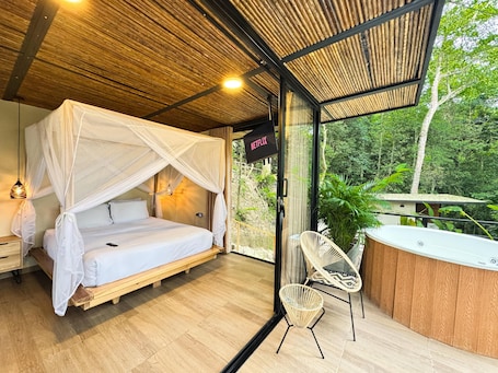 Comfort Suite, Balcony, Mountain View. RINCON DE LA SIERRA MINCA