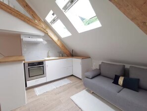 Living area - Le Nichoir de Cauterets, Cosy duplex, all on foot (Cauterets)