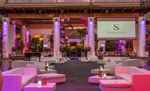 Espace banquet en plein air