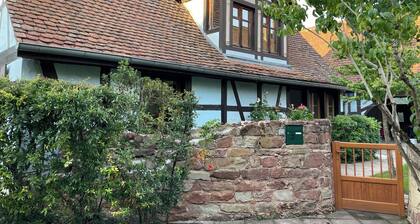 Helene and Guillaume's Alsatian cottage