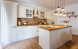 Fridge, microwave, oven, stovetop - Mountain Sea Villa by Aneo Travel (Grižane-Belgrad)