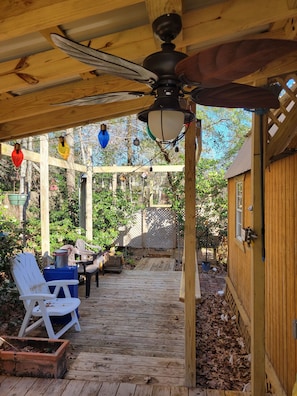 Unclassified image, 3 of 14, button - The Freckled Cabin & Outdoor Shower,  Wooded, Private, minutes to Base & Beaches (Sneads Ferry)