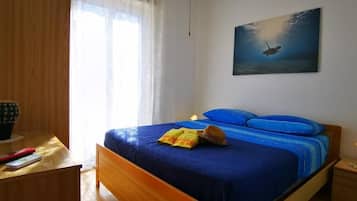 Apartamento, sacada, vista para o mar