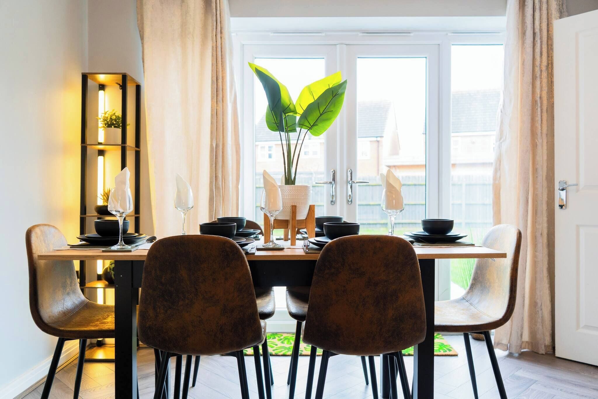 Hus - 3 soveværelser | Spisestue