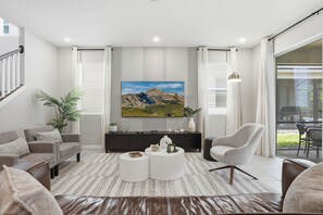 Living area - Luxury Single Home with Pool Retreat SO8949 (Kissimmee)