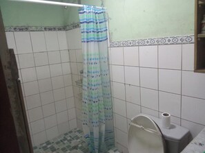 Dusche, Handtücher, Seife