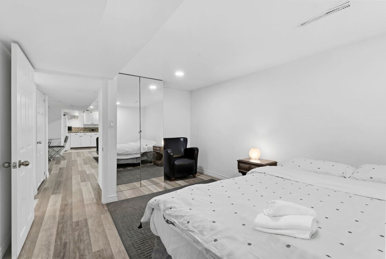 2 dormitorios, escritorio, wifi y ropa de cama