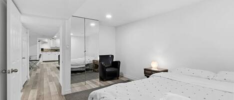 2 dormitorios, escritorio, wifi y ropa de cama