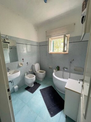 Shower, hair dryer, bidet, towels - Green Oasis Elba- outdoor privacy & walk to the beach- privacy, greenery and the sea (Lacona)