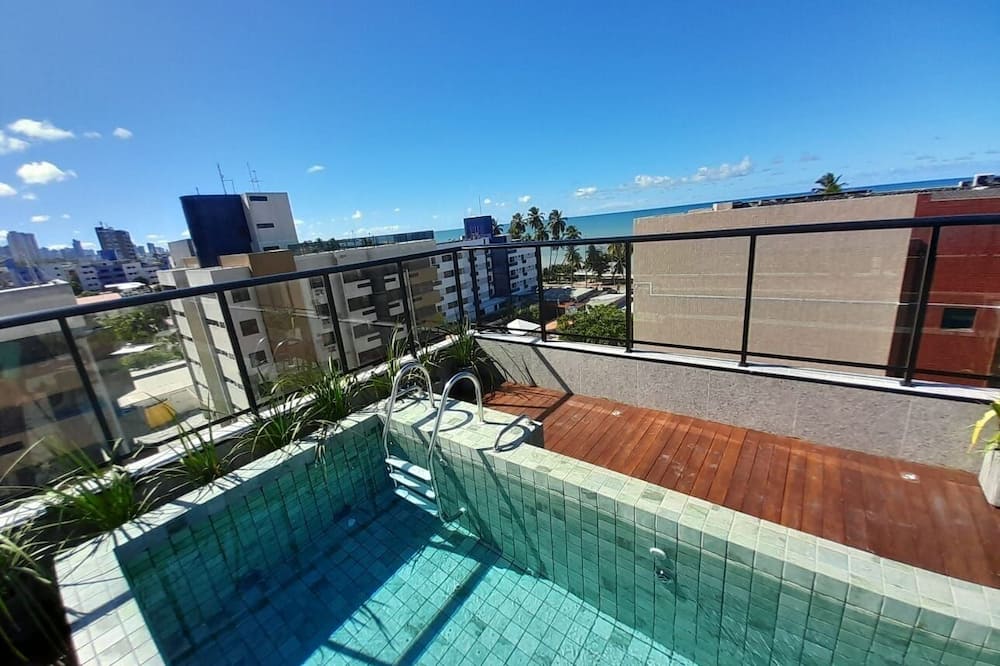 Flat Cabo Branco Aurea 50m do mar 403