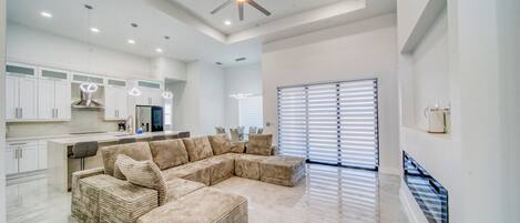 Área de sala de estar