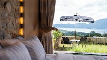 Panoramic Villa, 1 Bedroom, Private Pool, Mountain View | Terrace/patio