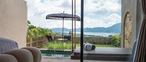 Panoramic Villa, 1 Bedroom, Private Pool, Mountain View | Interior