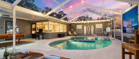 Außenpool, beheizter Pool