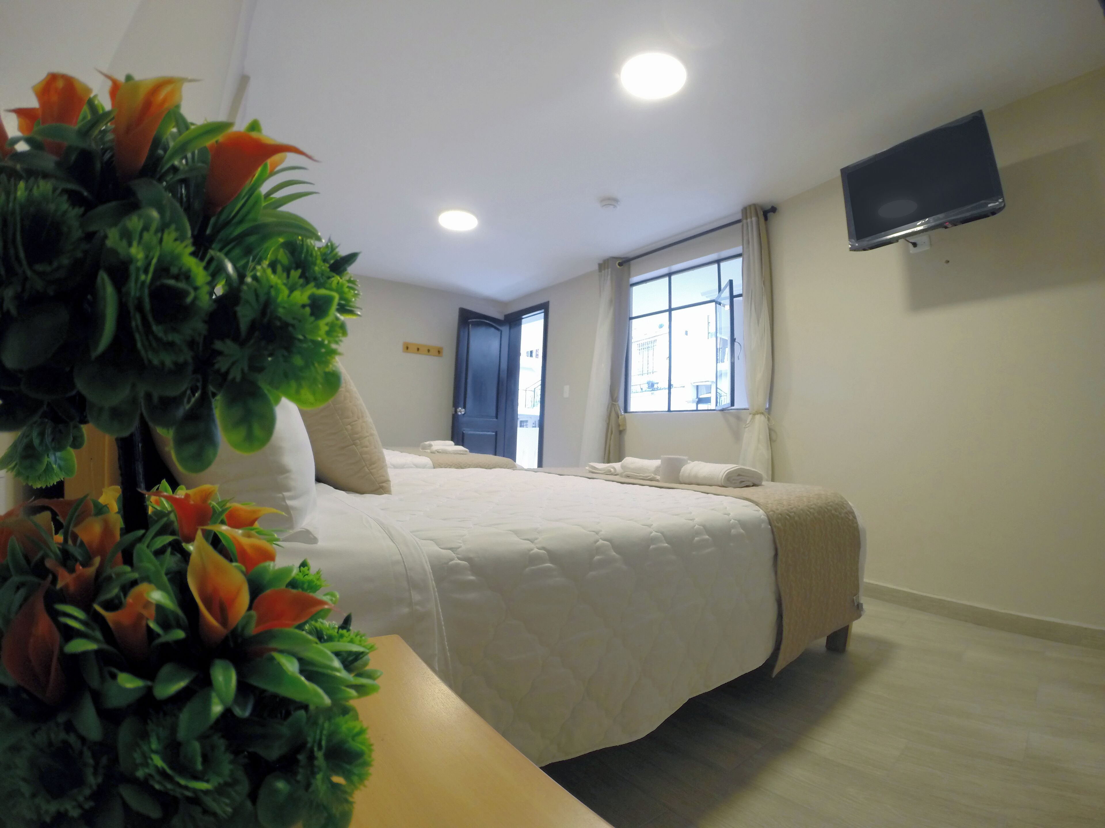 Firemannsrom – comfort, bakgårdsutsikt