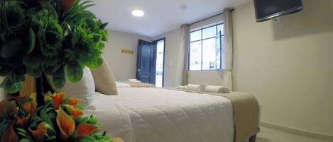 Comfort Quadruple Room, Courtyard View | Free WiFi