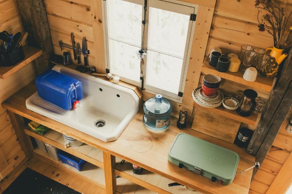 Cabin, Pets Allowed | Bathroom