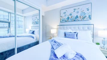 Exclusive Suite, 1 Queen Bed, Non Smoking | Blackout curtains, iron/ironing board, free WiFi